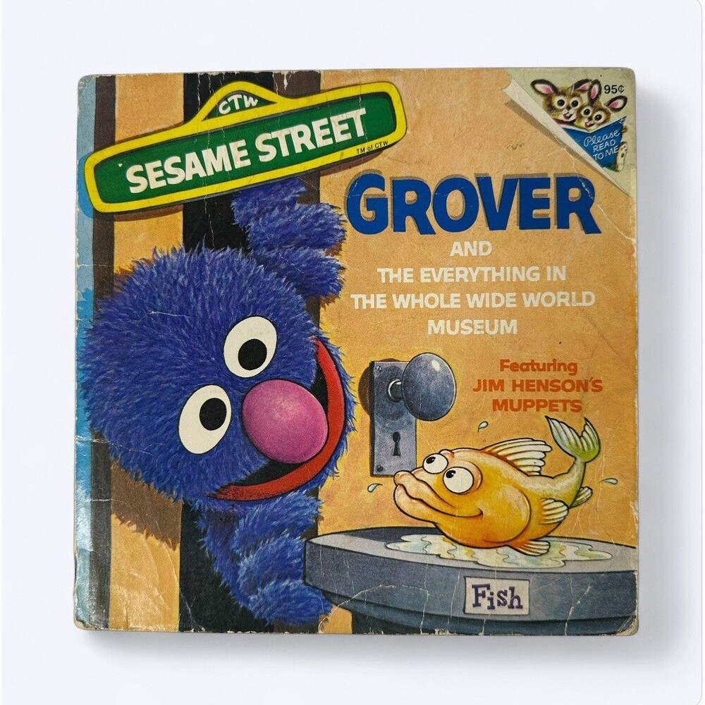 Grover‎ And Everything In The Whole Wide World Museum Book 1974 Sesame Street